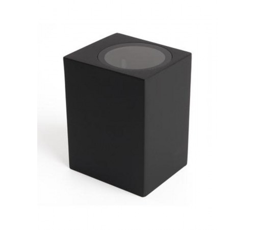 Светильник садово-парковый, 230V GU10, DH050, черный (на стену)  48325  FERON