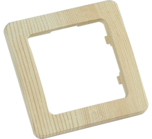 Рамка одноместная, скрытой установки, цвет сосна  Р401-02  HEGEL