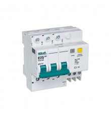 Выключатель автоматический дифференциального тока со встроенной защитой от сверхтоков ДИФ-101 3Р 20А 30мА AC С  15053DEK  DEKraft