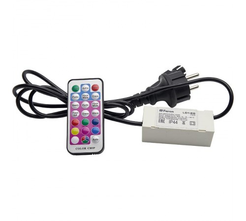 Контроллер 10-50м 2W для дюралайта LED-R2W RGB со светодиодами (шнур 1м)  41032  Feron