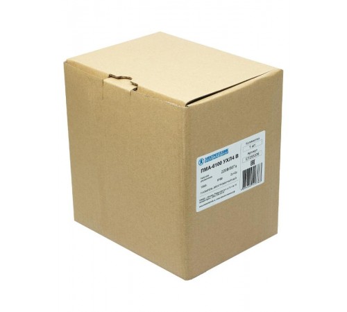 ПМА-6100 УХЛ4 В, 220В, 2з+2р, 160А, нереверсивный, без реле, IP00, пускатель электромагнитный (ЭТ)  ET255376  Электротехник