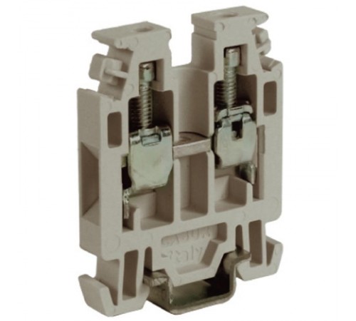 RN.2/4GR, проходной зажим 2,5 кв.мм серый  ZRN500GR  DKC