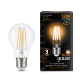 Лампа светодиодная Filament А60 12W 1200lm 2700К Е27 LED  102902112  Gauss
