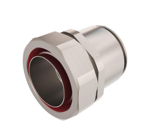 Муфта металлорукав DN 40-жесткая труба д.40мм, IP66/IP67, никелированная латунь (замена на 6117-40R)  6117-40  DKC