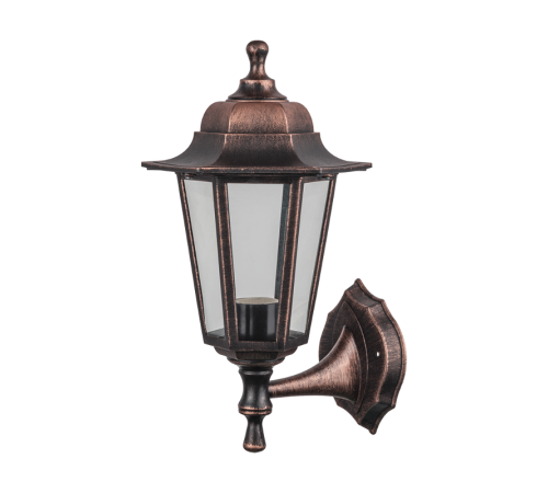 Светильник садово-парковый NOF-PG33-003-IP44-E27 (6 граней черный под медь)  80495   Navigator