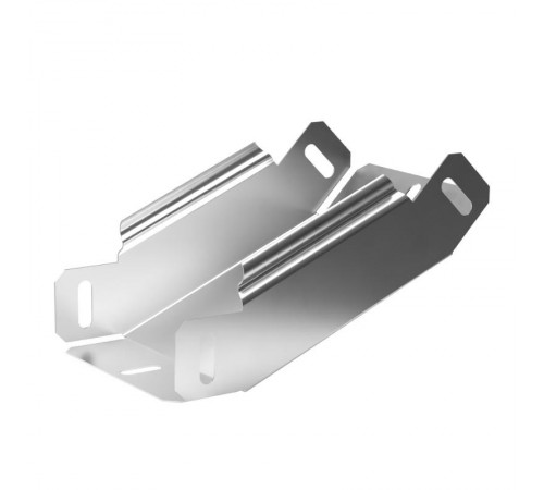 Угол вертикальный внутренний 45 градусов Стандарт INOX (AISI 304) 100х50  PR16.3078  Промрукав