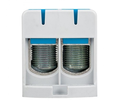 Клемма силовая вводная двойная КСВ 35-150 синяя EKF PROxima  kvs2-35-150-blue  EKF