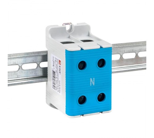 Клемма силовая вводная двойная КСВ 35-150 синяя EKF PROxima  kvs2-35-150-blue  EKF