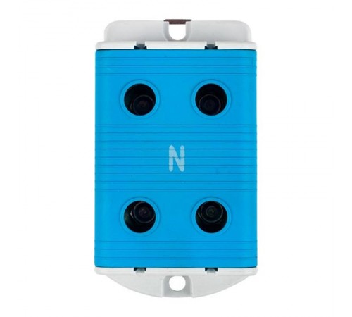 Клемма силовая вводная двойная КСВ 35-150 синяя EKF PROxima  kvs2-35-150-blue  EKF