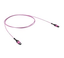 Патчкорд 12ОВ 50/125 OM4, 1xMTP PRO (12)/1xMTP PRO(12), 1м  RNPCFF124B01  DKC