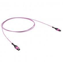 Патчкорд 12ОВ 50/125 OM4, 1xMTP PRO (12)/1xMTP PRO(12), 1м  RNPCFF124B01  DKC