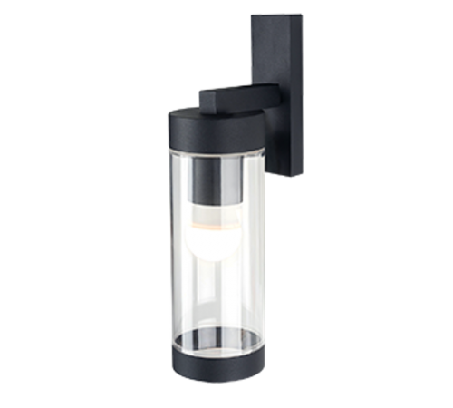 Светильник садово-парковый Clio на стену вниз 7.6*29.8*13.3cm, 220-240V / 50Hz, 1xE27, Max.60W, IP54  GD018  Gauss