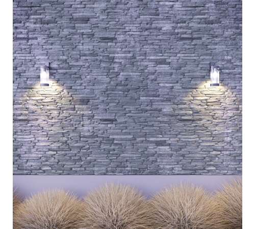 Светильник садово-парковый Clio на стену вниз 7.6*29.8*13.3cm, 220-240V / 50Hz, 1xE27, Max.60W, IP54  GD018  Gauss