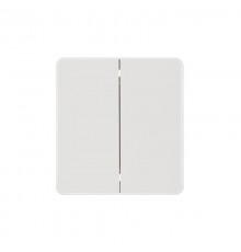 Выключатель ROUND 2 кл для жалюзи возвратный 10А с/у перламутр  KR-78-0711-1  Kranz