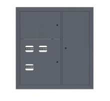 Щит этажный 3 кв. RAL7024 (1000х950х150)  mb29-v-3-ral7024  EKF