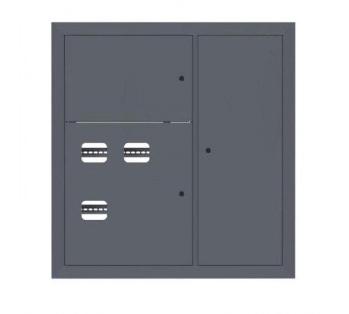 Щит этажный 3 кв. RAL7024 (1000х950х150)  mb29-v-3-ral7024  EKF