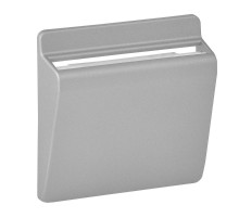 Valena LIFE/ALLURE Алюминий Накладка выключателя карточного  755162  Legrand