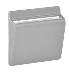 Valena LIFE/ALLURE Алюминий Накладка выключателя карточного  755162  Legrand