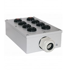 ПКУ-15-21.241-54У2 (6*КЕ081/2(1з+1р) черная + 2*КЕ081/2(1з+1р) красная + PG-36), пост управления (ЭТ)  ET008543  Электротехник