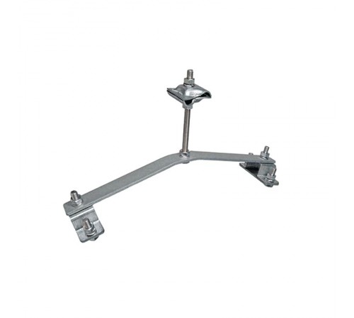 Держатель проводника круглого 8-10 мм для конька опорный, оцинк.70845Ezetek