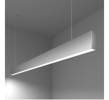 Светильник светодиодный подвесной линейный односторонний 128см 25W 6500K матовое серебро (101-200-30-128)  a041497  Elektrostandard