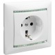 Valena Белый Розетка 1-ая с/з  774420  Legrand