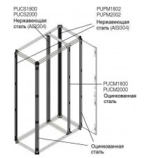 Профиль встроен.каб.секции H=1800мм нерж1STQ007749A0000  ABB