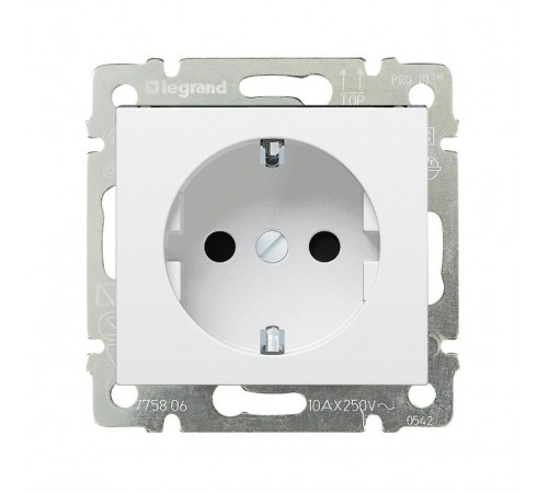 Valena Белый Розетка 1-ая с/з  774420  Legrand