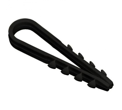 Дюбель Хомут 11-18мм нейлон черный (100шт)  UHH36-11-18-100  IEK