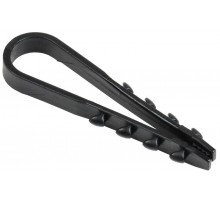 Дюбель хомут 5-10мм нейлон черный (100шт)  UHH36-5-10-100  IEK