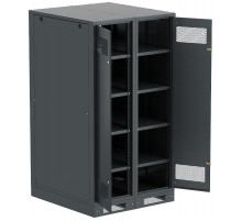 ITK LINEA B Шкаф (пустой) 1700х900мм дверь двуст. мет. чер.  LB05-17H99-2M  ITK