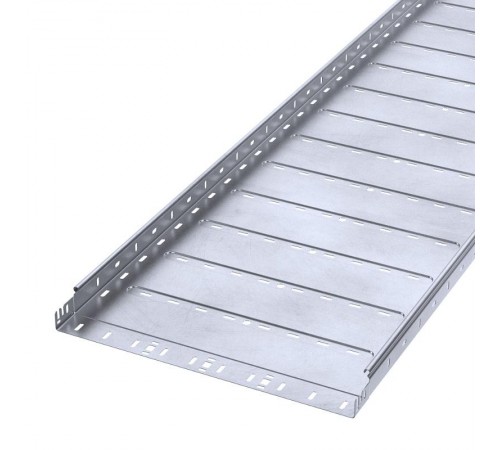 Лоток перфорированный Профи INOX (AISI 316) 500х50x3000 (1,0 мм) (6 м/уп)  PR16.13506  Промрукав