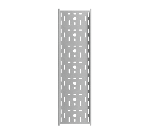 Лоток перф. 80х200х0,7 L2000 мм "Стандарт ПЛЮС" INOX304  LPEplus80-200-0.7-2000 INOX304  КМ-Профиль