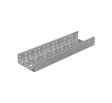 Лоток перф. 80х200х0,7 L2000 мм "Стандарт ПЛЮС" INOX304  LPEplus80-200-0.7-2000 INOX304  КМ-Профиль