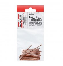Гвоздь финишный омедненный 1,4х45 (40 шт) - пакет ( 0,028 кг)  104922  Tech-KREP