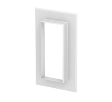 Настенная стыковая рамка кабельного канала Rapid 80 70x170 мм (ABS-пластик,белый) (G-KWAG70170RW)  6274870  OBO Bettermann