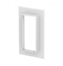 Настенная стыковая рамка кабельного канала Rapid 80 70x170 мм (ABS-пластик,белый) (G-KWAG70170RW)  6274870  OBO Bettermann