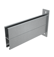 Страт-консоль двойная усиленная 41х72 L100 s:2,5 мм HD  2KSSU72-100 HD  КМ-Профиль