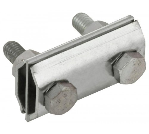 Заж. соед. двойн. сквозной пр.-пр. 8мм нерж. сталь  ZCC84-20-1-08  IEK