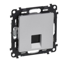 Valena LIFE DIY Алюминий Розетка комп(RJ45) 1-ая 5 кат UTP  753640  Legrand