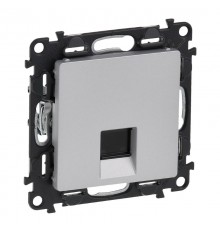Valena LIFE DIY Алюминий Розетка комп(RJ45) 1-ая 5 кат UTP  753640  Legrand