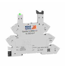 Розетка для реле OptiRel G RR93-01-110-125U-6-V 281161  КЭАЗ
