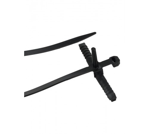 Хомут дюбельный ХД 7х150 черный (50шт/упак)   UHH80-7-150-50-K02-F  IEK