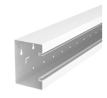 Кабельный канал Rapid 80 90x130x2000 мм (сталь,белый) (GS-S90130RW)  6277300  OBO Bettermann