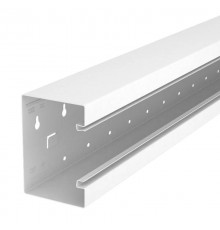 Кабельный канал Rapid 80 90x130x2000 мм (сталь,белый) (GS-S90130RW)  6277300  OBO Bettermann