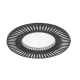 Светильник точечный встраиваемый Aluminium AL014 Круг. Черный/Хром, Gu5.3  AL014  Gauss