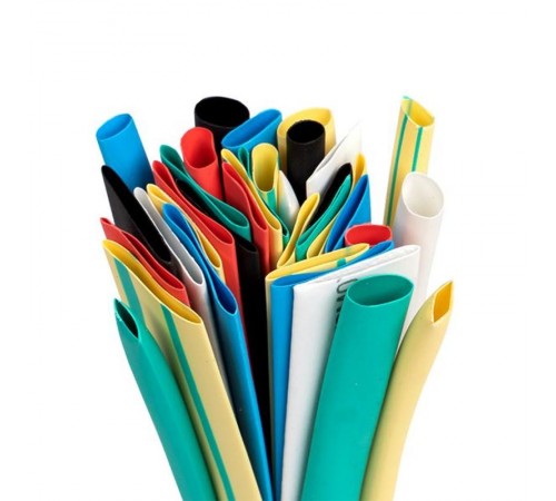 Набор ТУТ нг: 7 цветов по 5шт. Разного диаметра (4/2; 6/3; 8/4; 10/5; 12/6) 100мм. EKF PROxima  tut-n-4-r  EKF