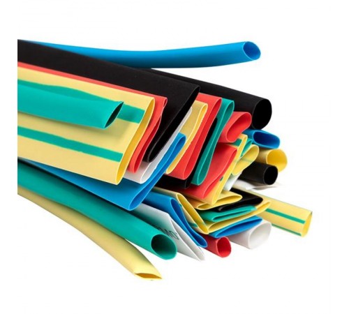 Набор ТУТ нг: 7 цветов по 5шт. Разного диаметра (4/2; 6/3; 8/4; 10/5; 12/6) 100мм. EKF PROxima  tut-n-4-r  EKF