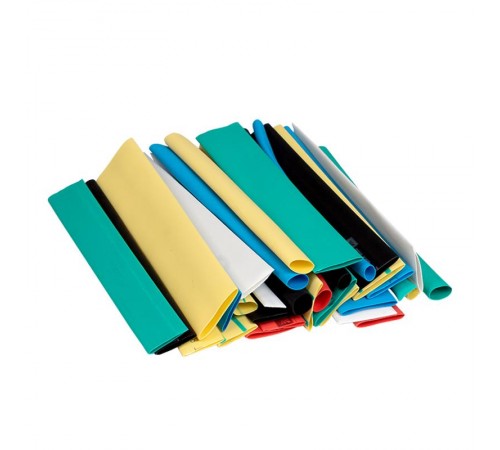 Набор ТУТ нг: 7 цветов по 5шт. Разного диаметра (4/2; 6/3; 8/4; 10/5; 12/6) 100мм. EKF PROxima  tut-n-4-r  EKF