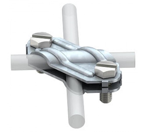 Соединитель полосы и прутка крестовой (250)  5312906  OBO Bettermann